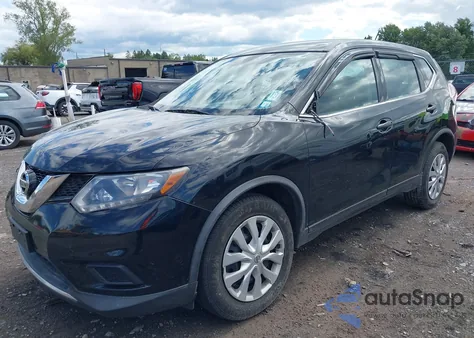 2016 Nissan Rogue S из США, поврежденный, VIN KNMAT2MV2GP659602